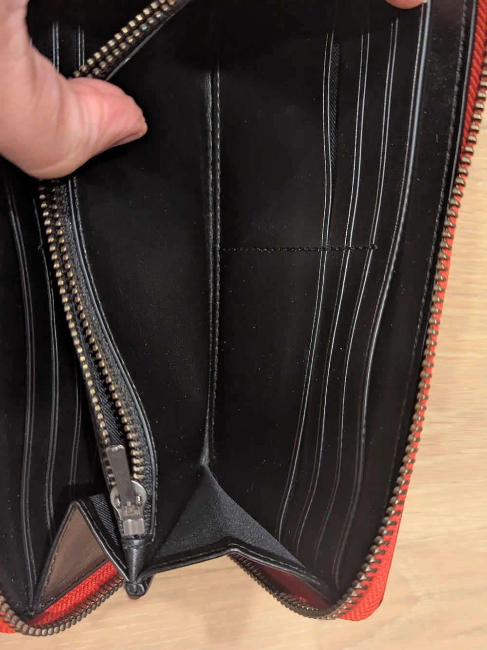 COACH Disney x Coach Red Mickey Wallet